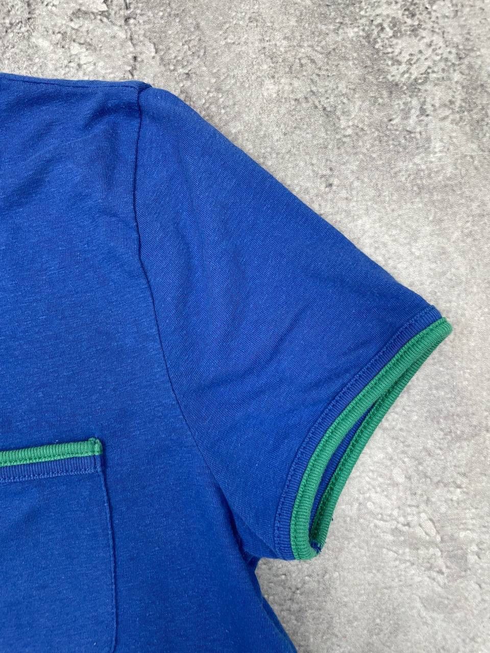 J.Crew J.Crew Women T-Shirt Blue Pocket Top Contrast Trim Size S / US 4 / IT 40 - 5 Thumbnail