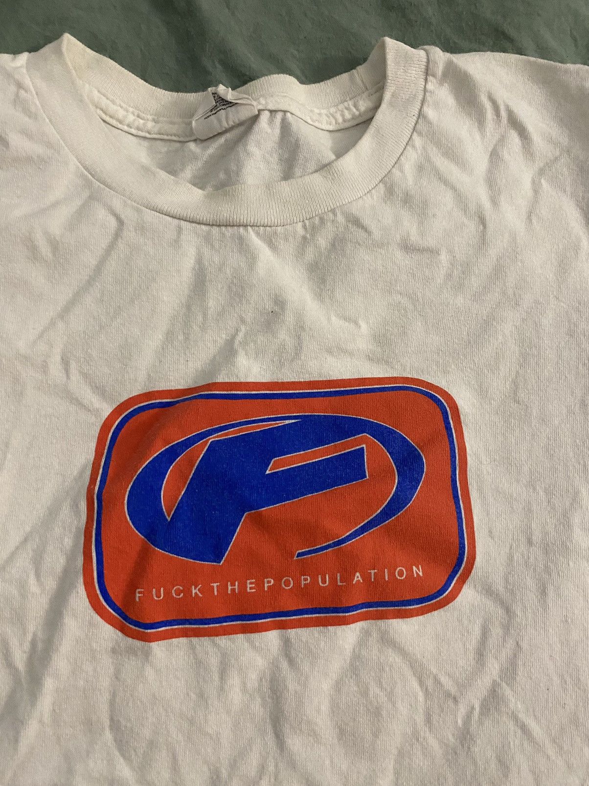 Fuck The Population FTP LOGO TEE Size US XL / EU 56 / 4 - 3 Thumbnail