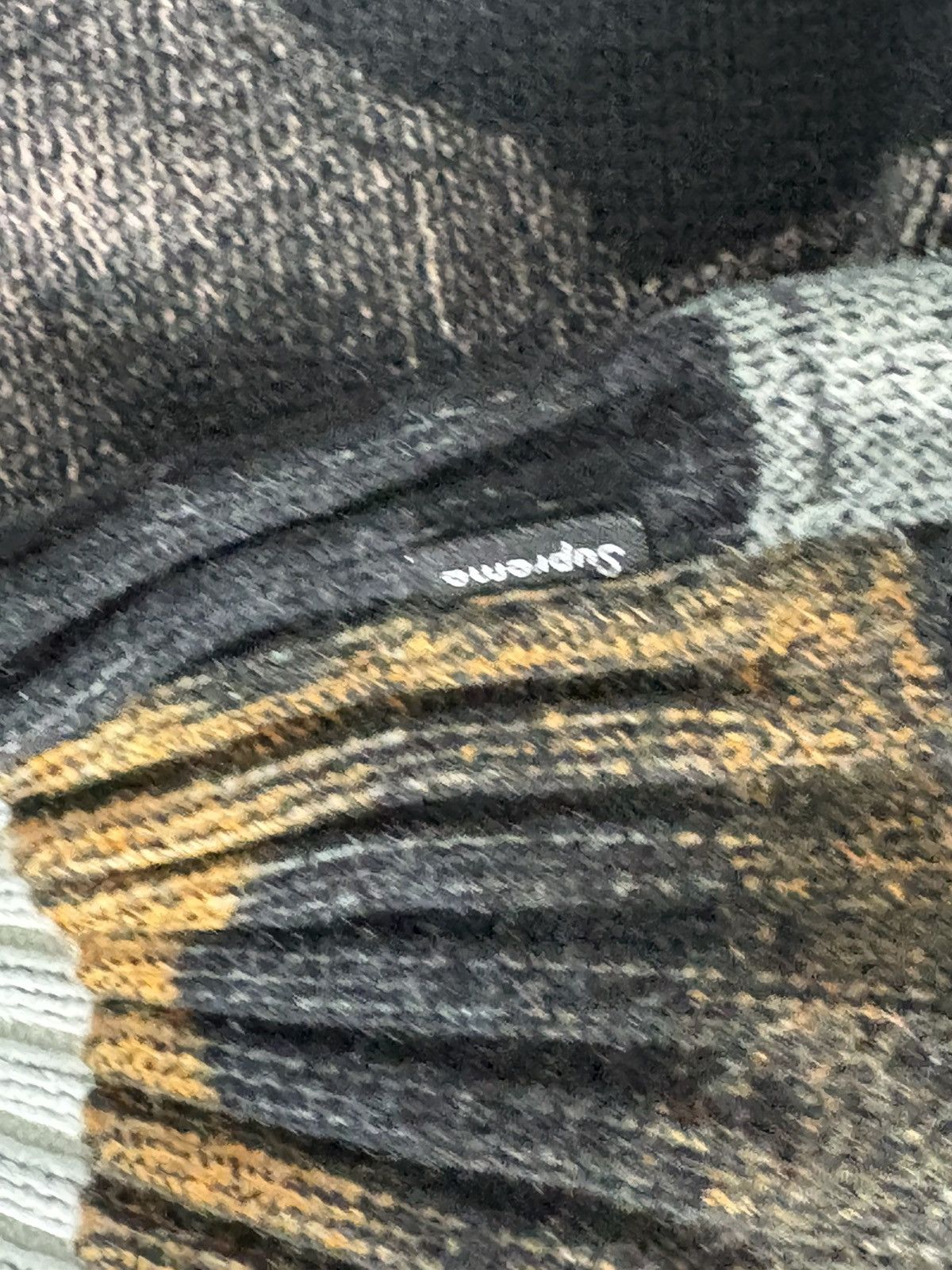 Supreme Authentic Supreme Nate Lowman Sweater Black Medium Size US M / EU 48-50 / 2 - 3 Thumbnail