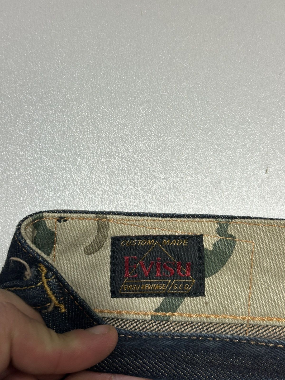 Evisu Vintage Evisu Big Daicock Sevledge Jeans Size US 32 / EU 48 - 14 Thumbnail