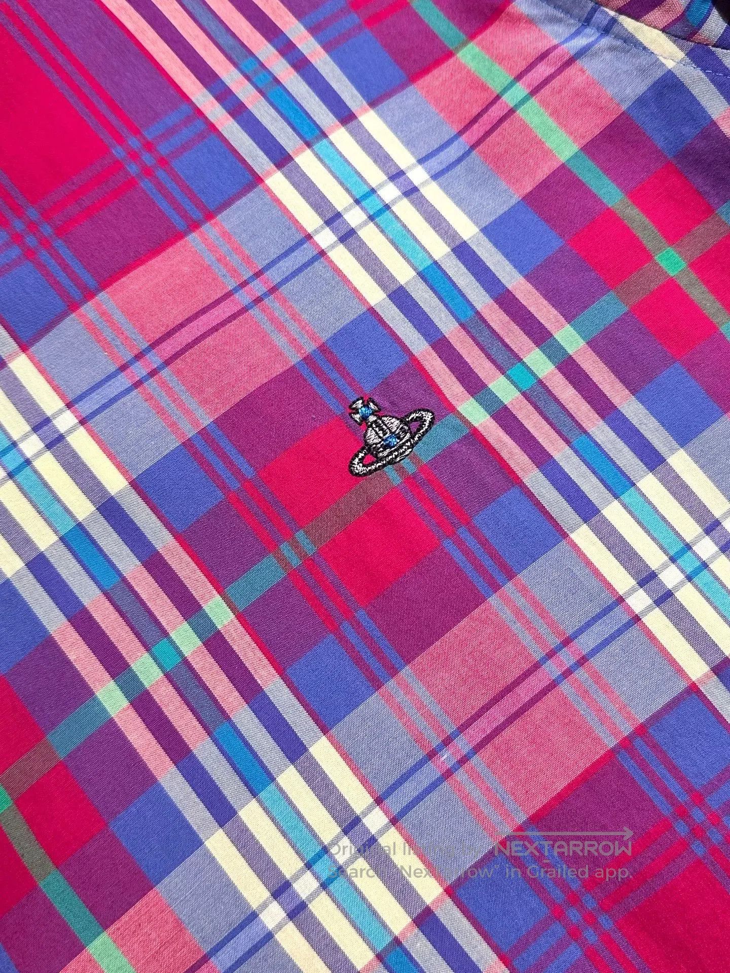 Vivienne Westwood Vivienne Westwood Man Asymmetric Plaid Shirt. Size US M / EU 48-50 / 2 - 5 Thumbnail