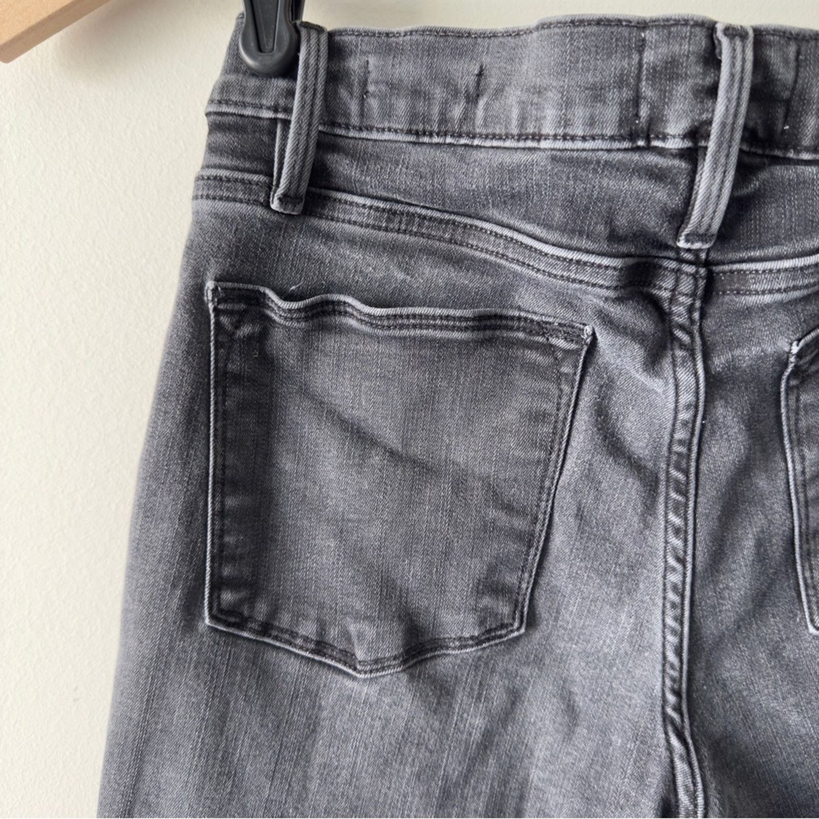 Frame Frame Le High Skinny Jeans Button Fly Denim High Rise Gray Size 27" / US 4 / IT 40 - 3 Thumbnail