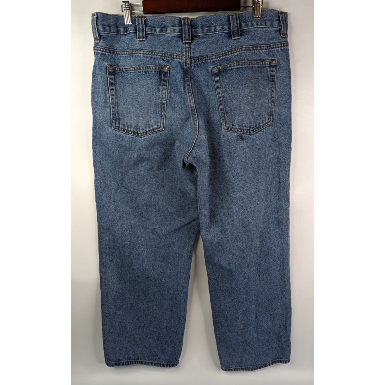 The Mountain Blue Mountain Jeans Men's 38x30 Denim Straight 100% Cotton Blue Mountain Blue Denim Straight Light Jeans Men's Size 38x30 100% Cotton Size US 38 / EU 54 - 5 Thumbnail