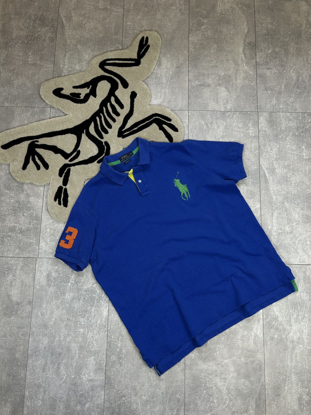 Polo Ralph Lauren × Vintage Mens Vintage Polo Ralph Lauren Polos T-shirt y2k rare USA Size US XL / EU 56 / 4 - 2 Thumbnail