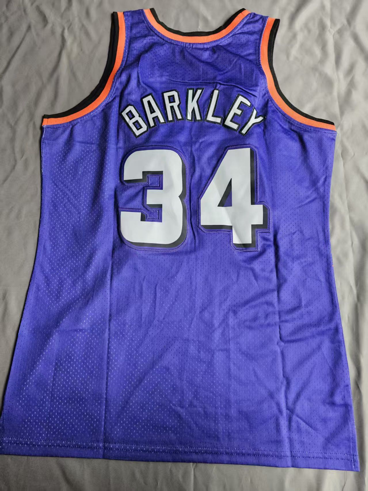 NBA #34 Charles Barkley Jersey Phoenix Suns 1992 93 Size US L / EU 52-54 / 3 - 2 Thumbnail