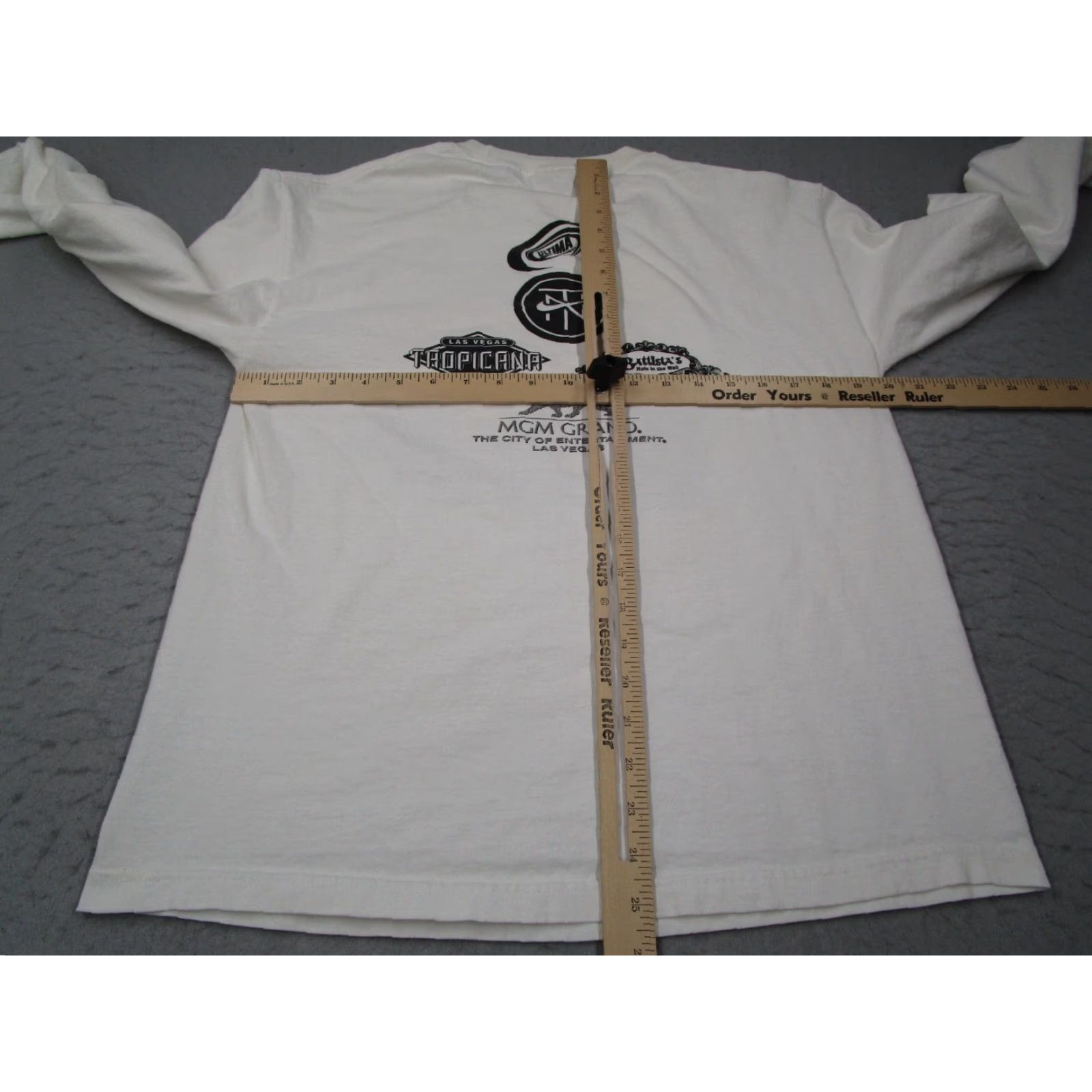 Vintage VINTAGE Waltco LAS VEGAS HALF MARATHON 2003 Men's White Long Sleeve Shirt L Size US L / EU 52-54 / 3 - 6 Thumbnail