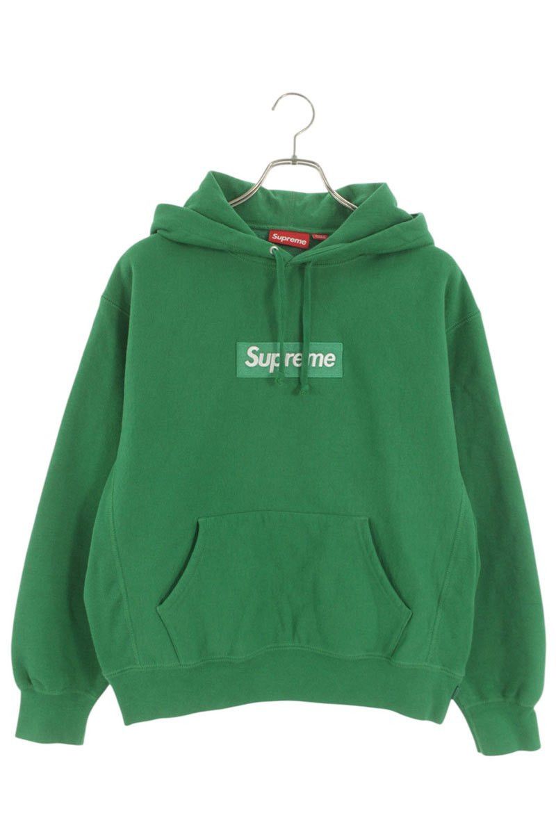 Supreme Supreme fw11 Olive box logo hooded hoodie sweatershirt