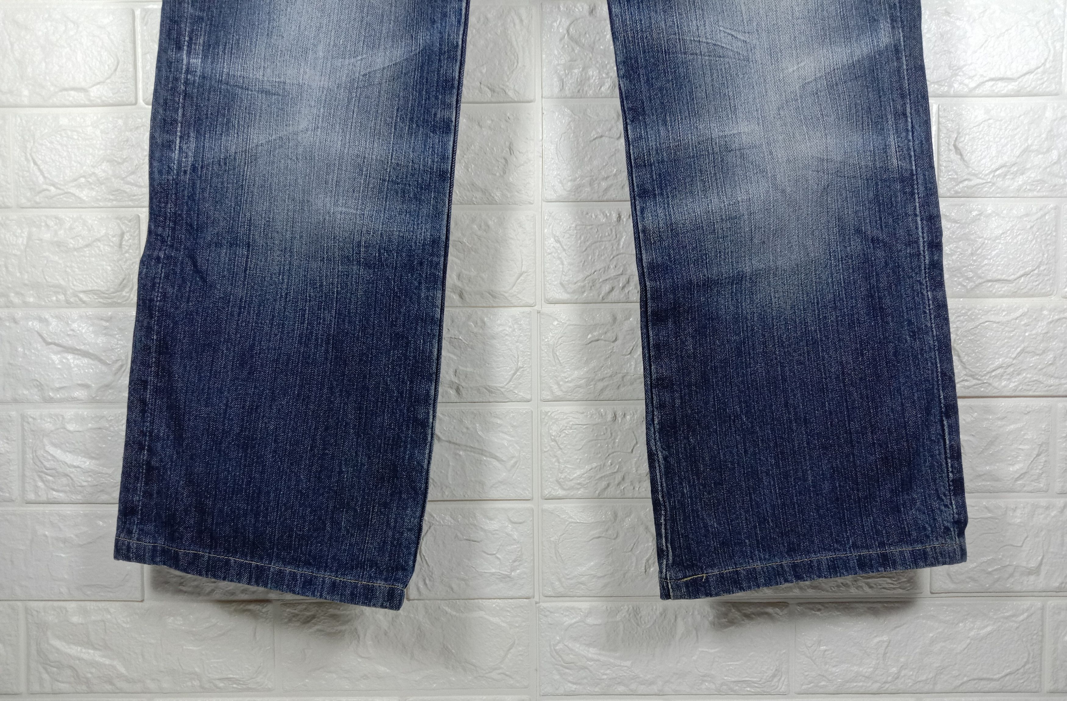 Japanese Brand Vintage Japanese Hybrid Double Waist Jeans Size US 32 / EU 48 - 8 Thumbnail