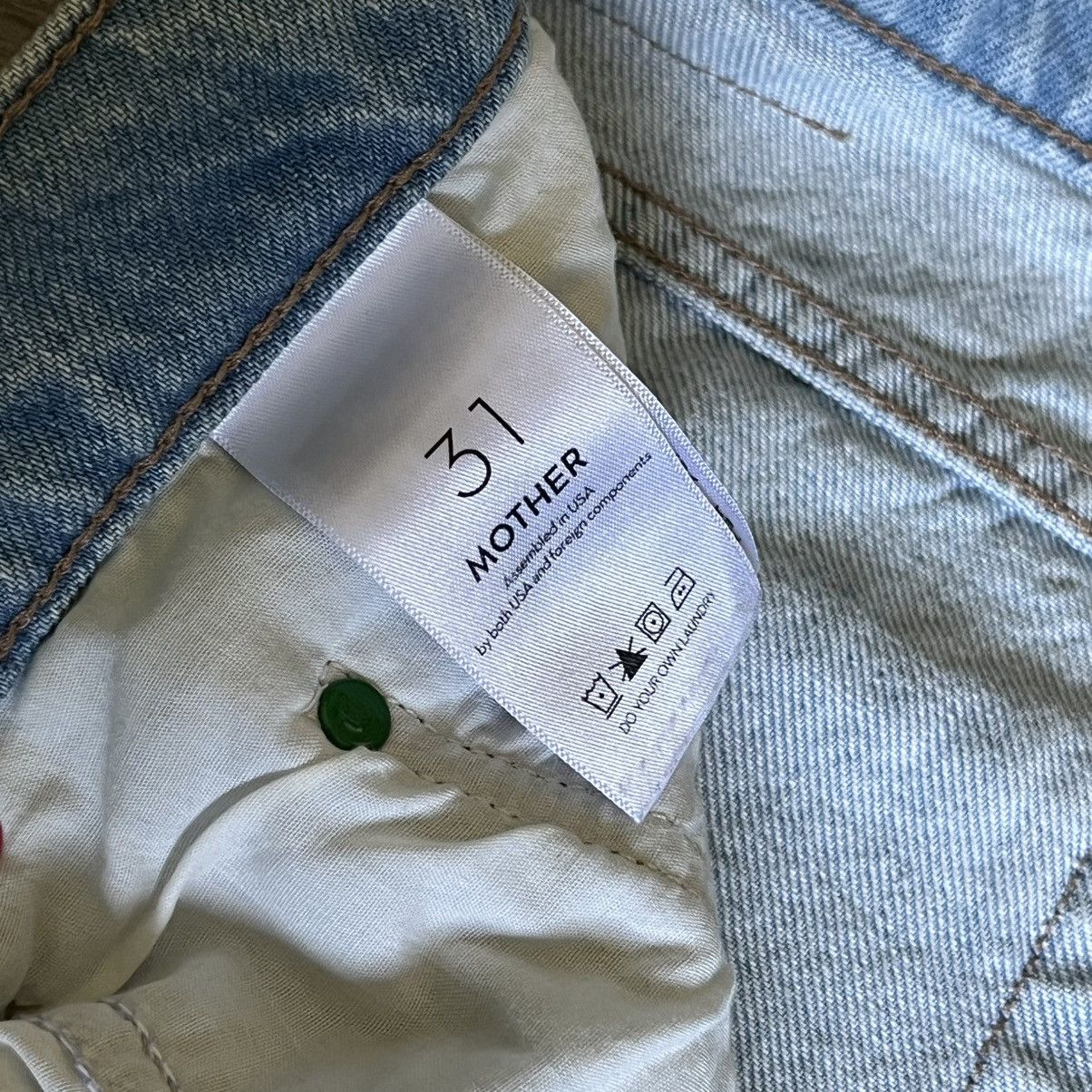 MOTHER Mother Snacks The Fun Dip Puddle Lots of Nibbles Denim Jeans Size 31" - 12 Thumbnail