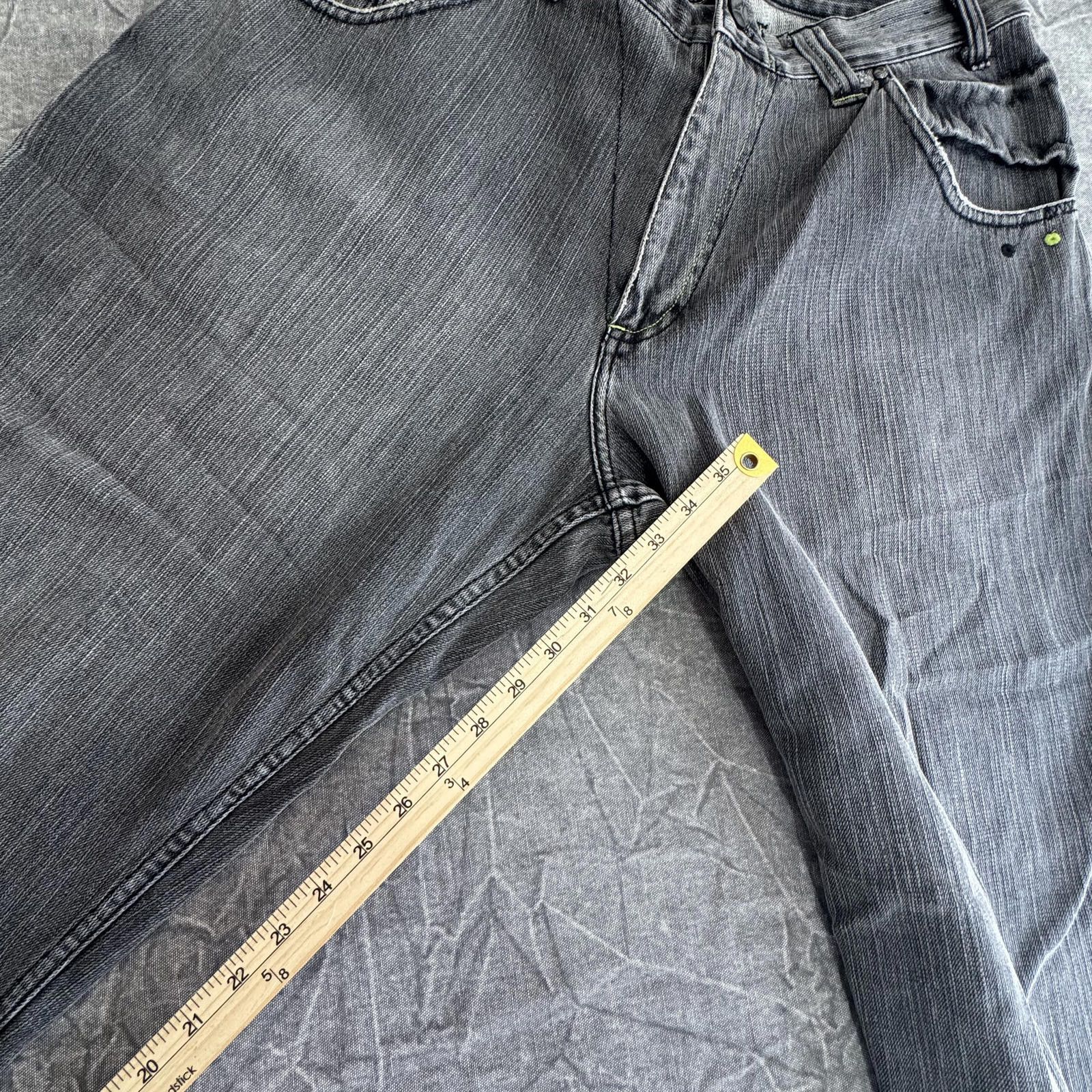 Jordan Brand Air Jordan Jeans Men's 36x34 Grey 2005 XIV Vintage Y2K Baggy Size US 36 / EU 52 - 3 Thumbnail