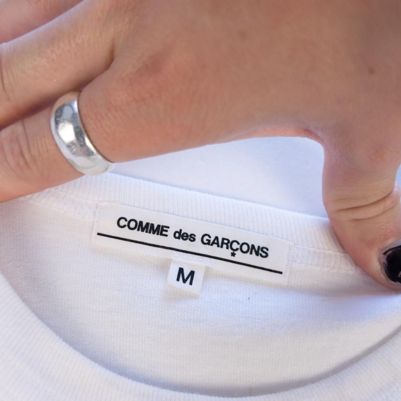 Comme des Garcons Vintage Comme Des Garcons X Swarovski T Shirt Size S Size US S / EU 44-46 / 1 - 3 Thumbnail