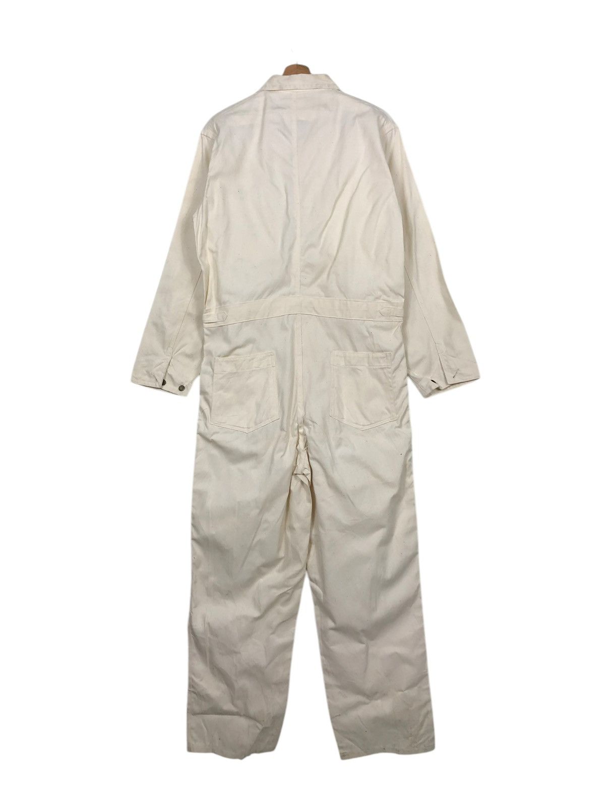 Vintage 🔥VINTAGE WORKER COVERALL NISSAN MOTOR OKAYAMA BIG LOGO Size US 36 / EU 52 - 8 Thumbnail