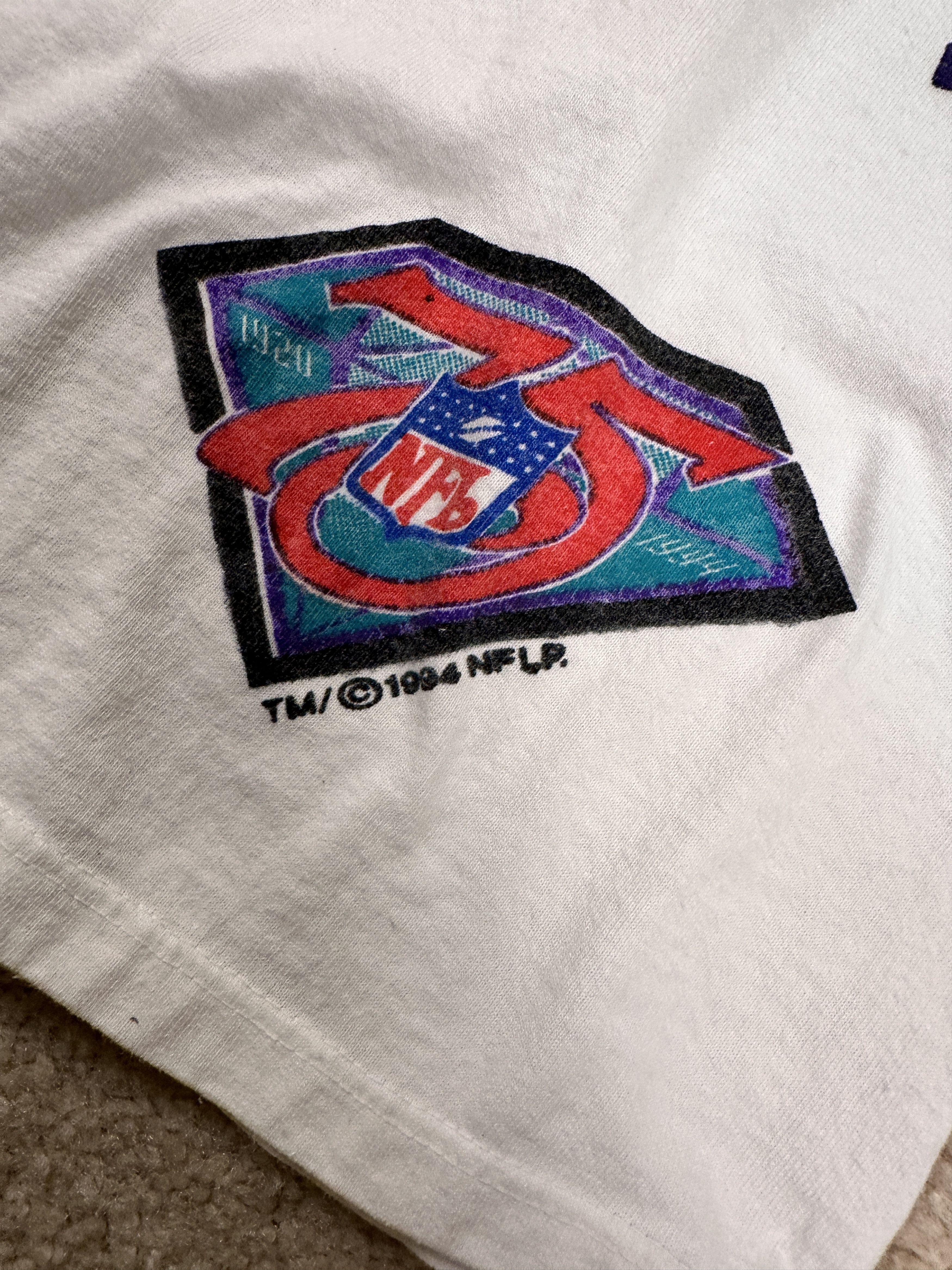 Pro Player Vintage 1994 Minnesota Vikings T-Shirt Large Size US L / EU 52-54 / 3 - 3 Thumbnail