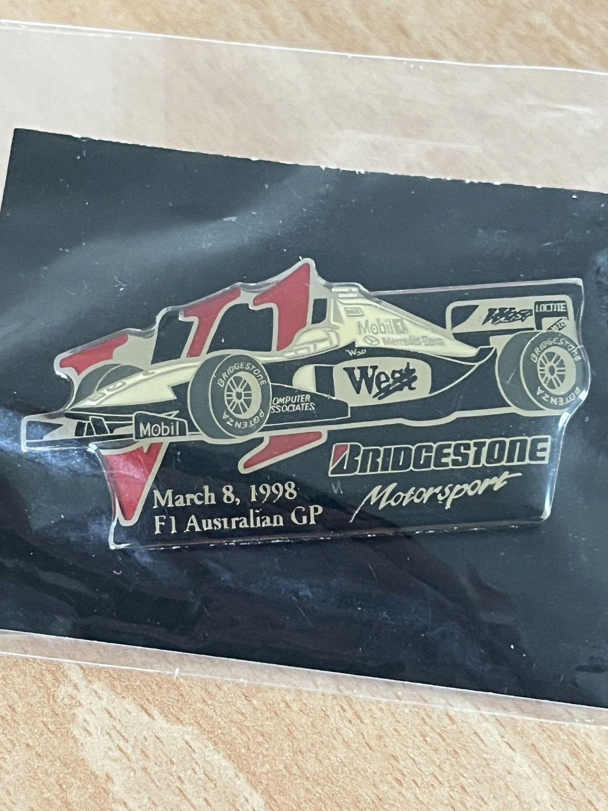 Formula 1 × Vintage Mc Laren Formula One vintage pin Size ONE SIZE - 2 Thumbnail