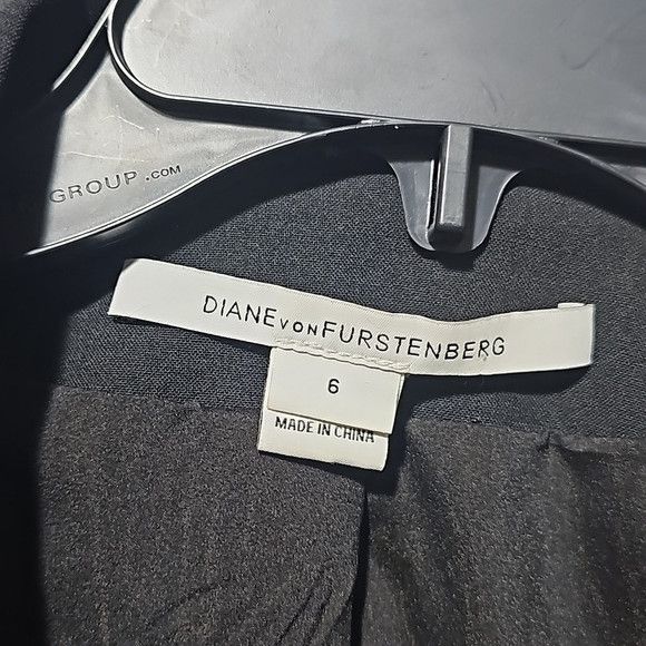 Diane von Furstenberg Diane Von Furstenberg Black Crepe Blazer Jacket Size 6 Size M / US 6-8 / IT 42-44 - 4 Thumbnail