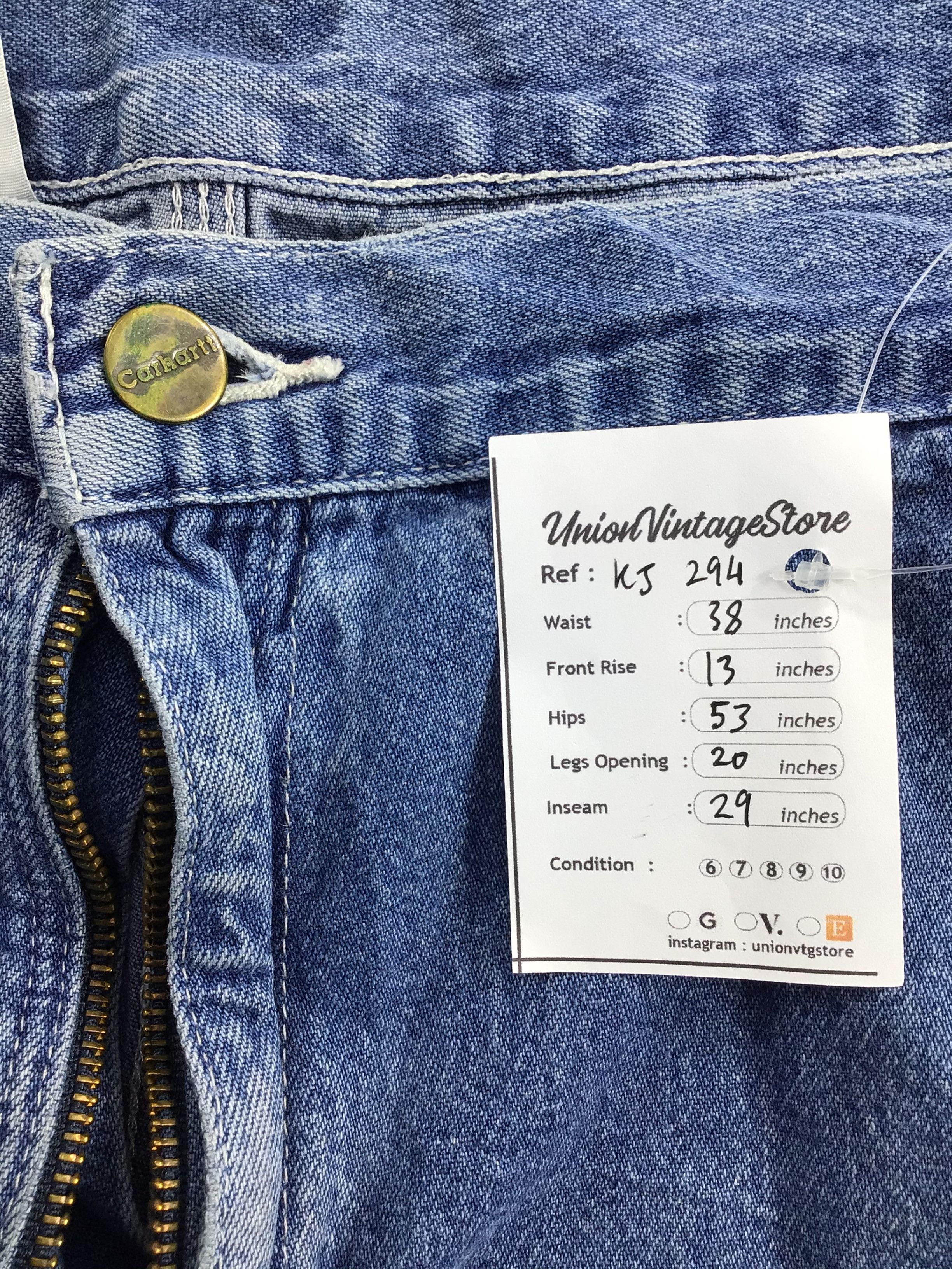 Carhartt Vintage Carhartt Jeans KJ294 Size US 38 / EU 54 - 12 Thumbnail