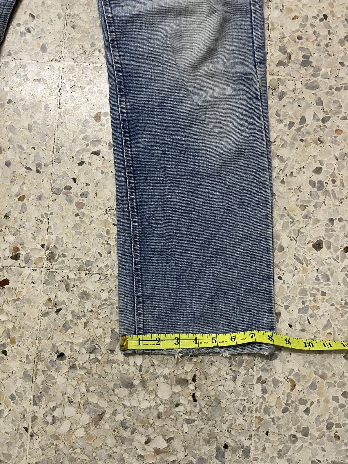 Lee Vintage 70s LEE Rider scovill zipper distressed denim Size US 32 / EU 48 - 13 Thumbnail