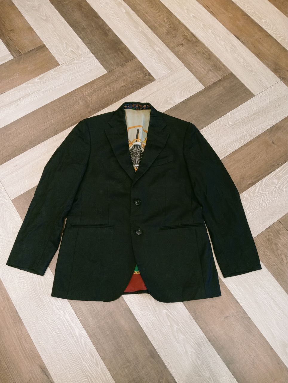 Etro LUXURY ETRO 2 BUTTON PATTERNED PAISLEY BLAZERS Size 48R - 10 Thumbnail