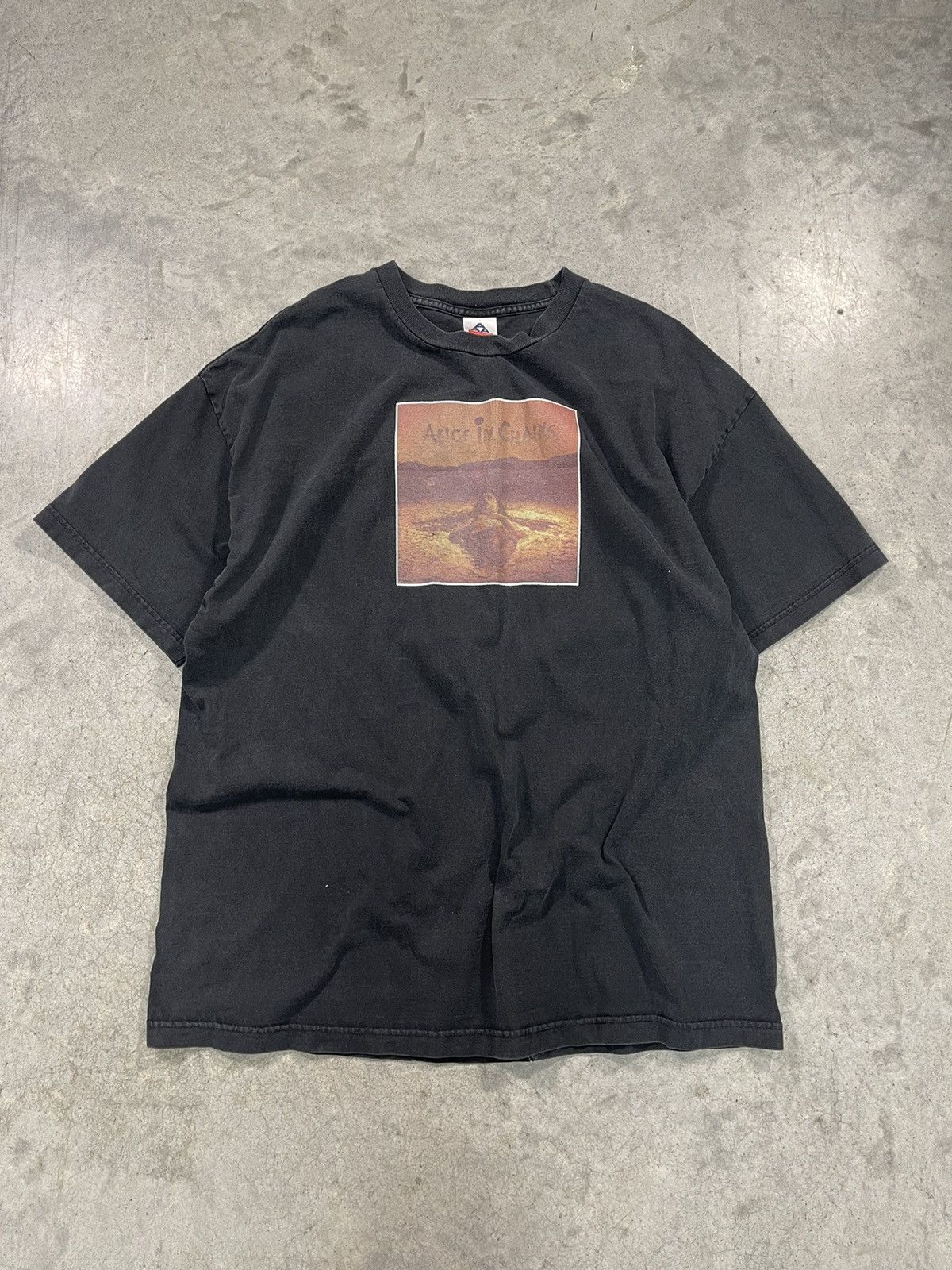 Vintage Alice in chains album cover tee shirt