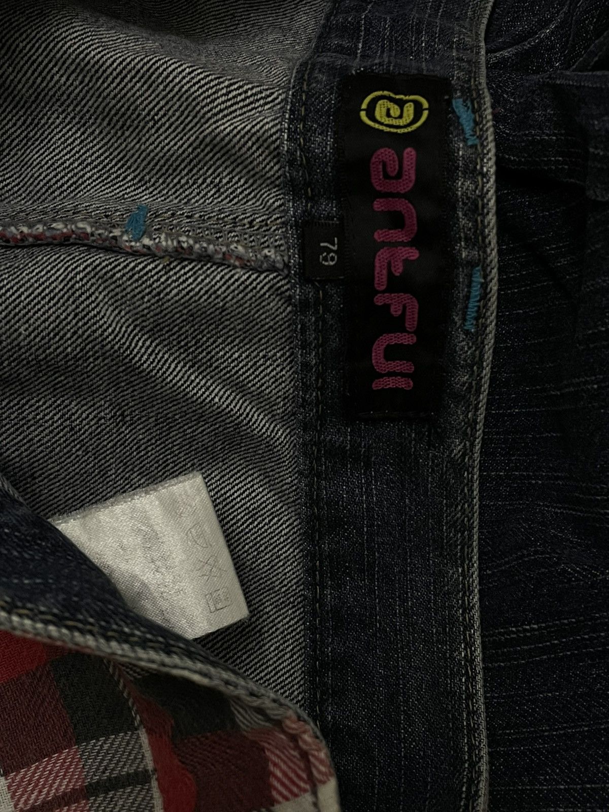 Hysteric Glamour VINTAGE ANTFUL JAPAN CRAFTED UNION JACK PUNK DESIGN OG DENIM Size US 29 - 18 Thumbnail