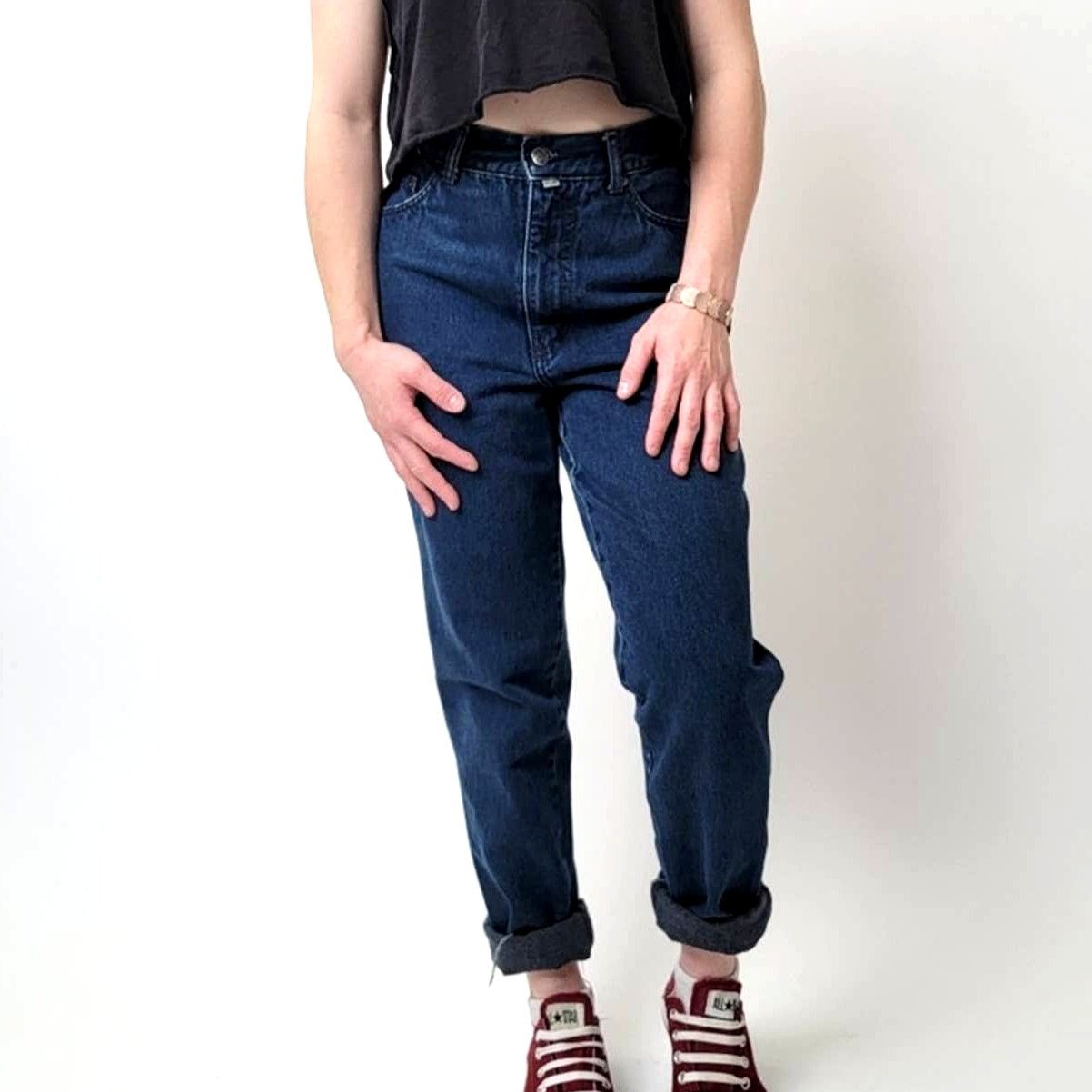 Vintage ZOOMP Vintage Y2k Aesthetics High Rise Raw Hem Jeans - 6 Size 28" / US 6 / IT 42 - 3 Thumbnail