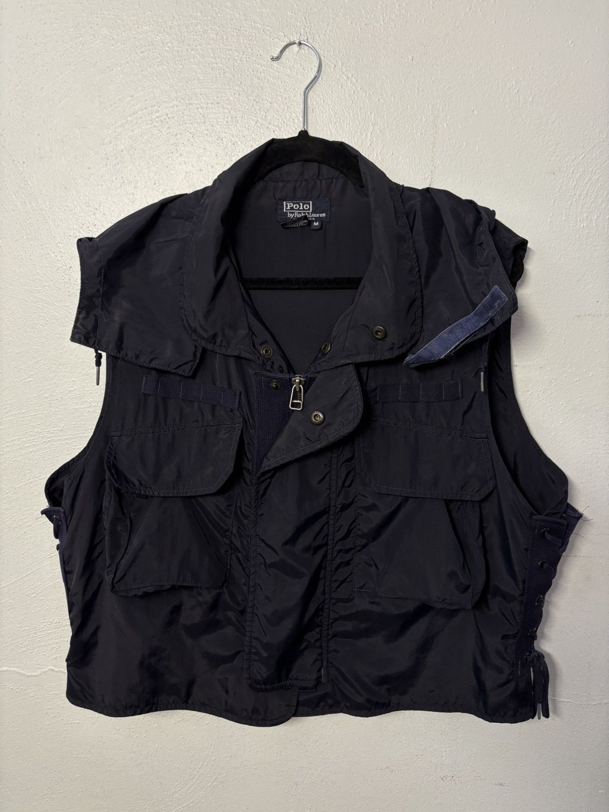 Ralph Lauren Early 90’s Gorp Nylon Billed, Masked Hood Light Utility Vest Size US L / EU 52-54 / 3 - 1 Thumbnail