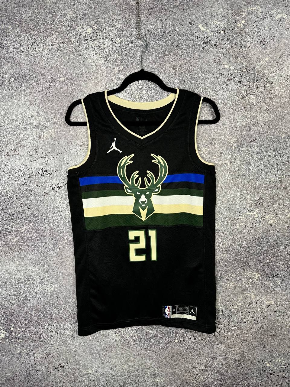 Jordan Brand × NBA HOLIDAY Bucks Giannis Antetokoumpo Swingman NBA Jersey Size US S / EU 44-46 / 1 - 1 Thumbnail