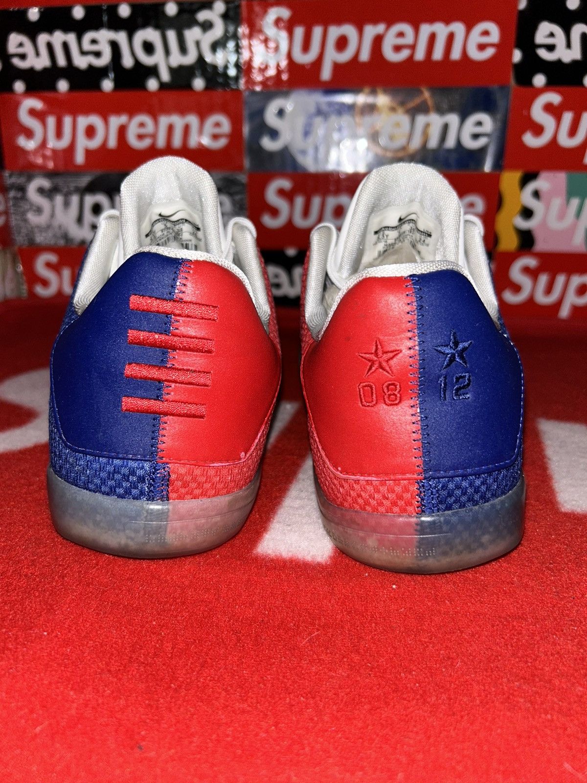 Nike Nike Kobe 11 GS Low Elite ‘USA Olympic’ 822945 184 size 5.5y Size US 5.5 / EU 38 - 3 Thumbnail