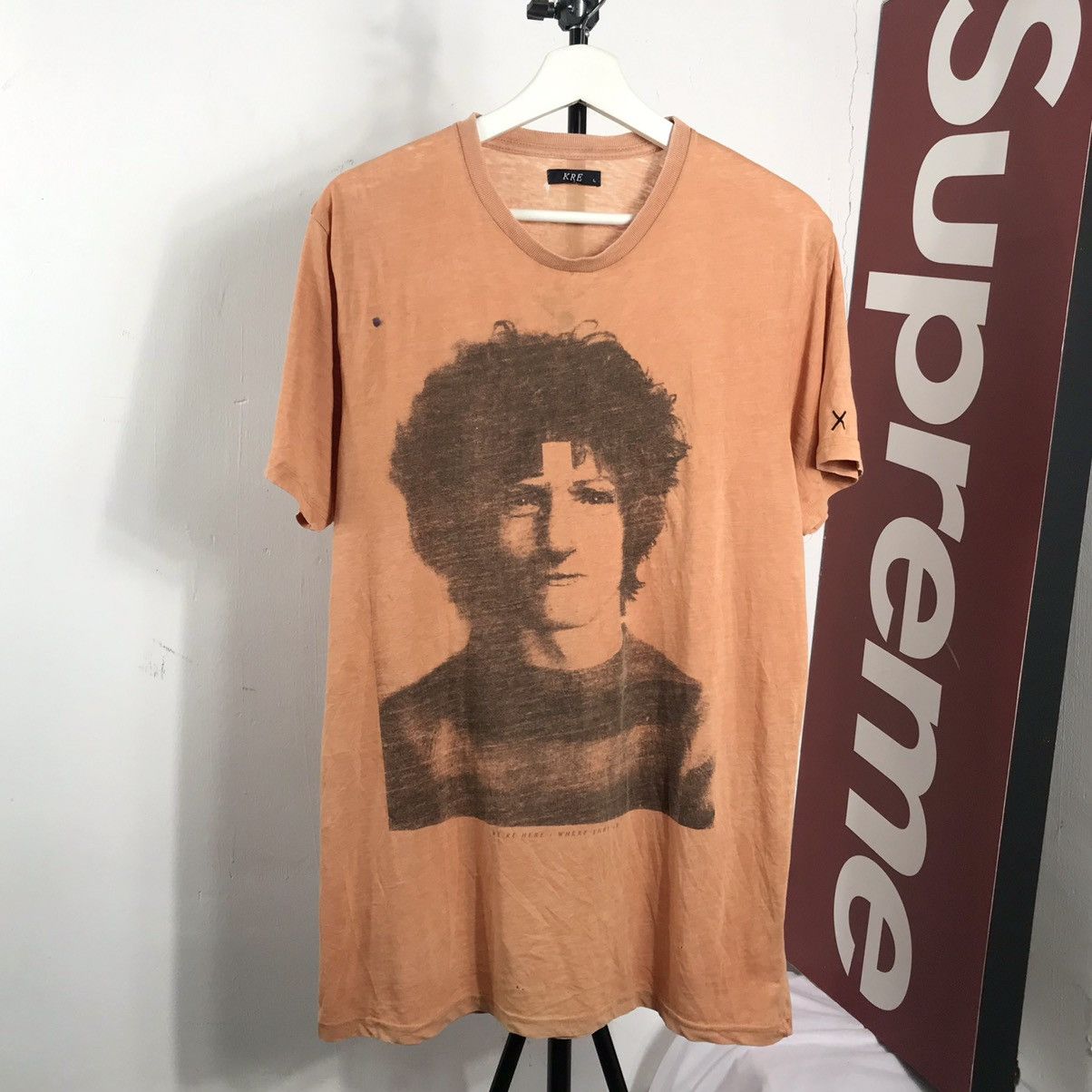 Band Tees RARE DISTRESS BOB DYLAN PHOTOTEE PETTY NEIL YOUNG HENDRIX Size US L / EU 52-54 / 3 - 1 Thumbnail