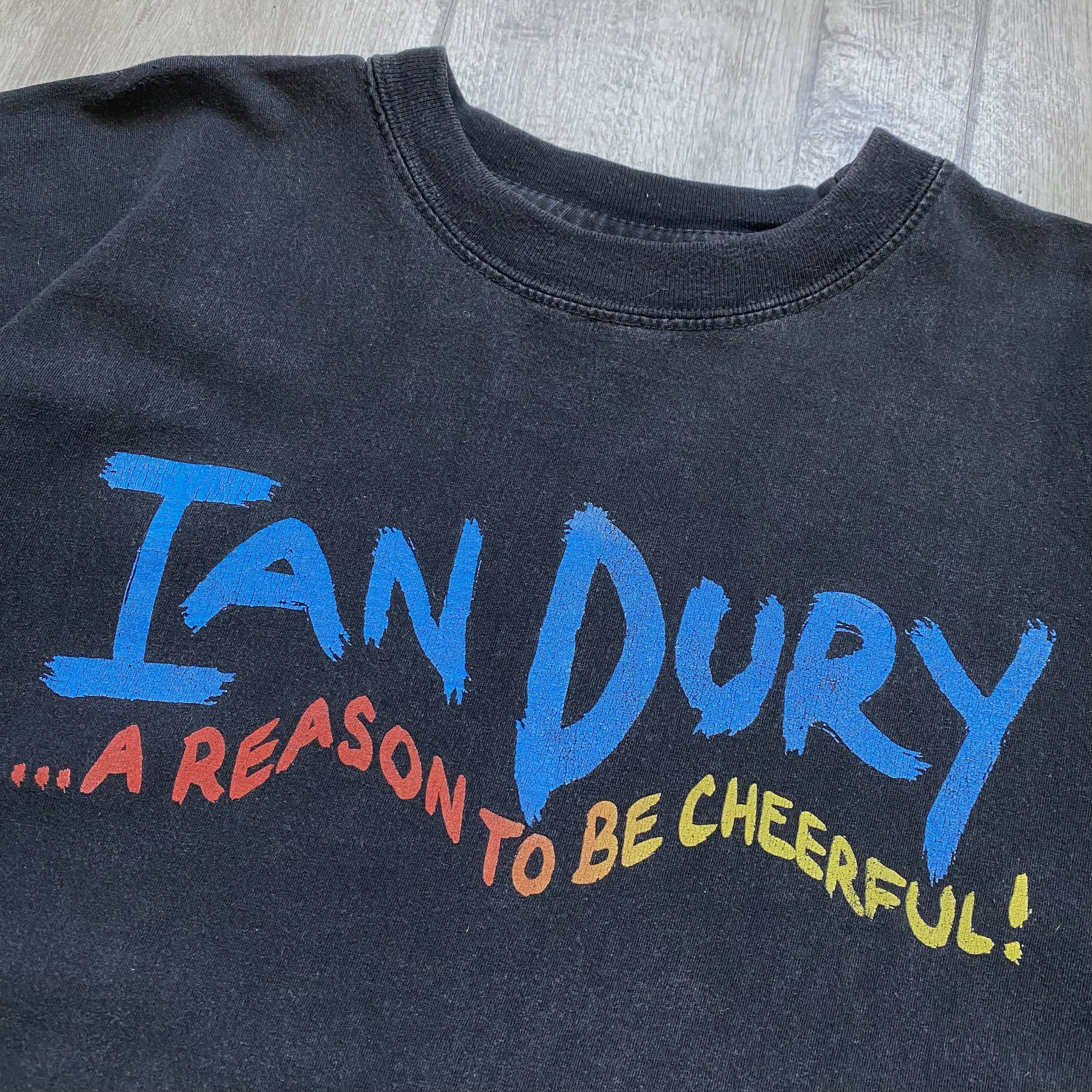 Band Tees 🎸 Vintage 90s Ian Dury Rock tee The Blockheads Size US L / EU 52-54 / 3 - 6 Thumbnail