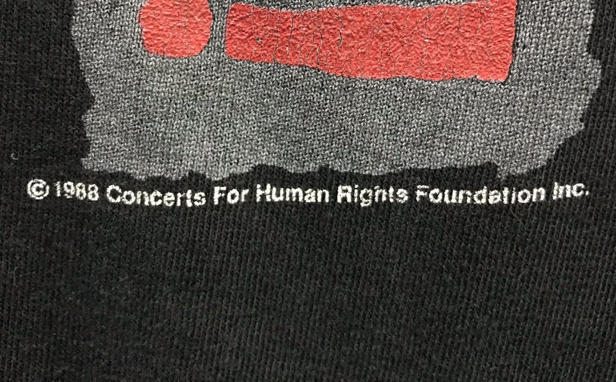 Band Tees × Reebok Vintage Reebok Human Right Now World Tour 1988 Shirt Size US M / EU 48-50 / 2 - 6 Thumbnail