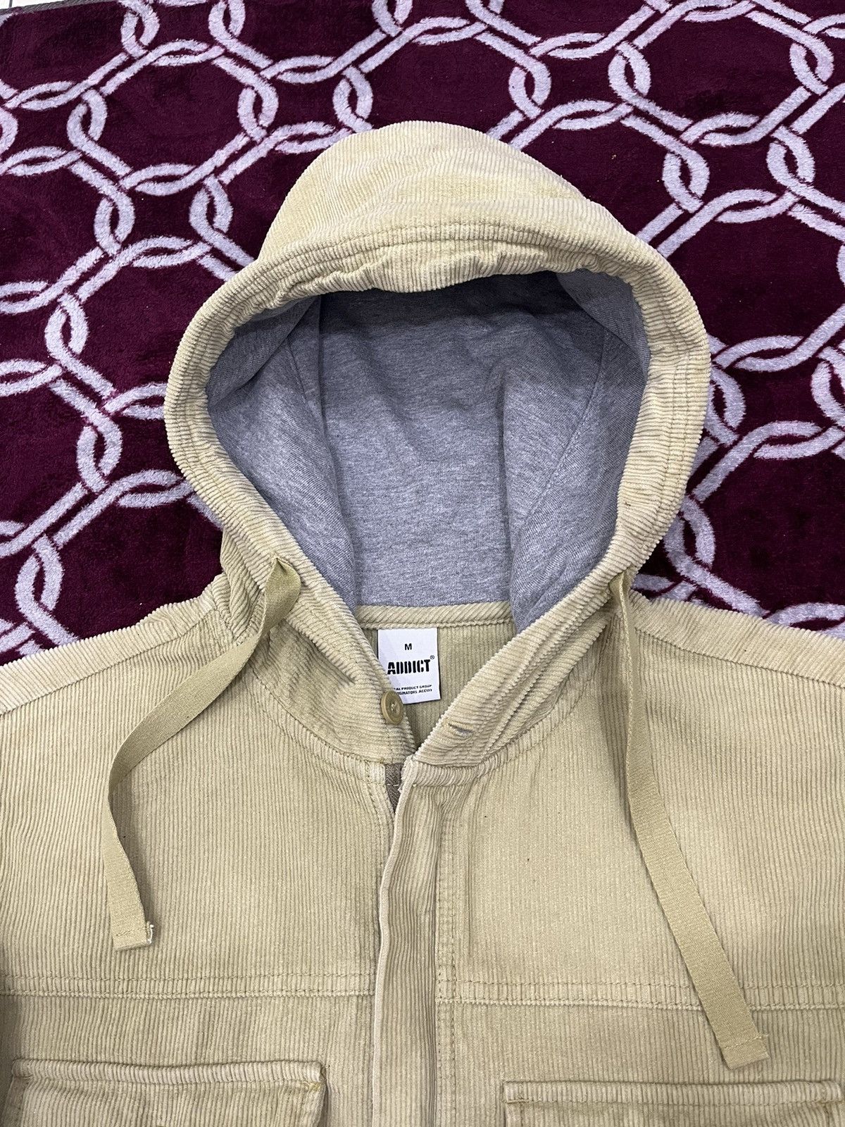 ADDICT Addict Clothing Corduroy Hooded Jacket Size US M / EU 48-50 / 2 - 8 Thumbnail