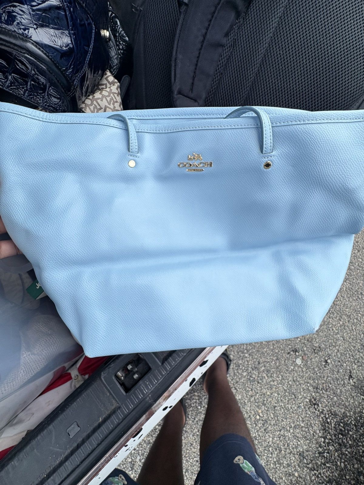 Coach Blue coach bag Size ONE SIZE - 1 Thumbnail