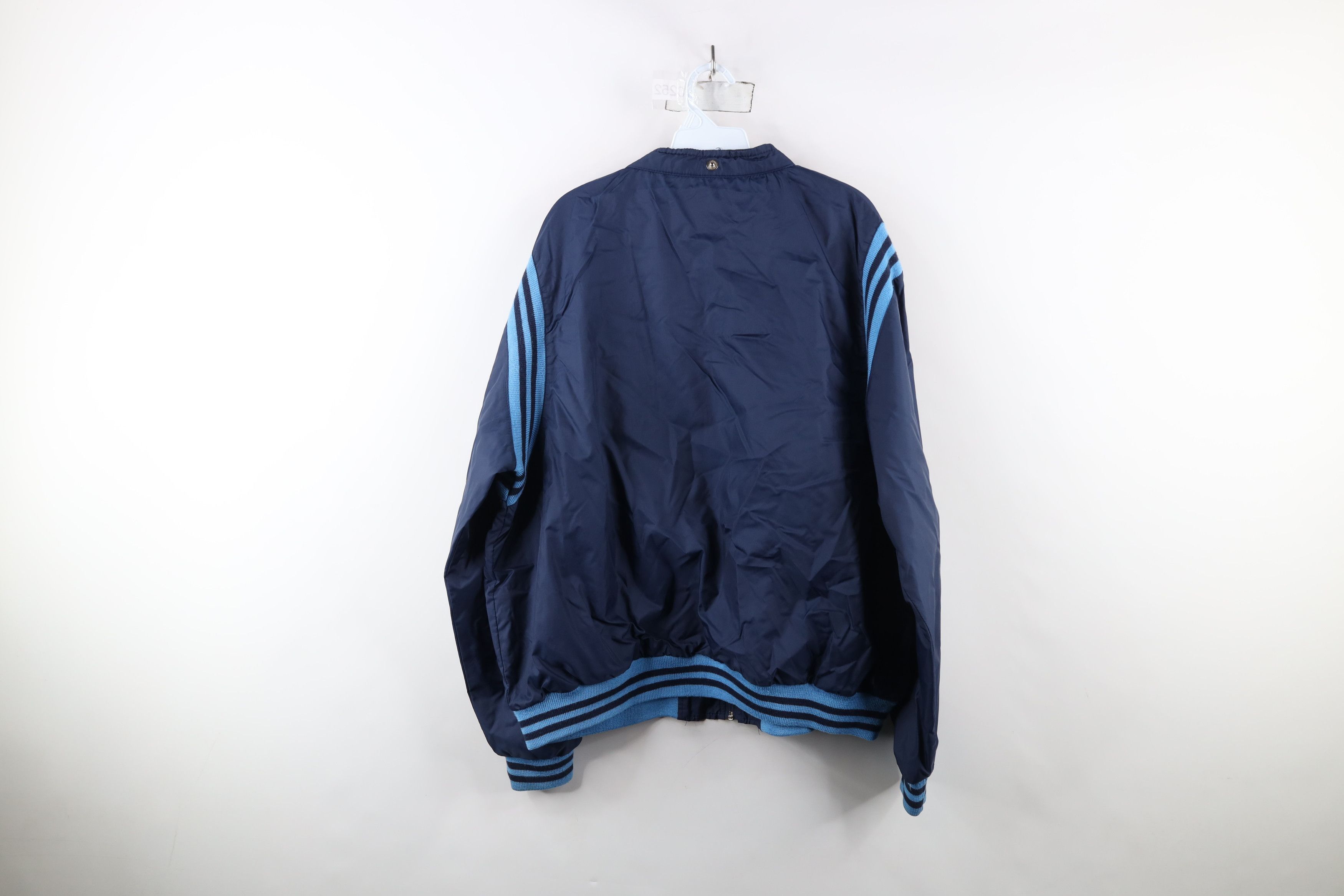 Vintage Vintage 70s Streetwear Lined Striped Windbreaker Jacket Size US XXL / EU 58 / 5 - 14 Thumbnail