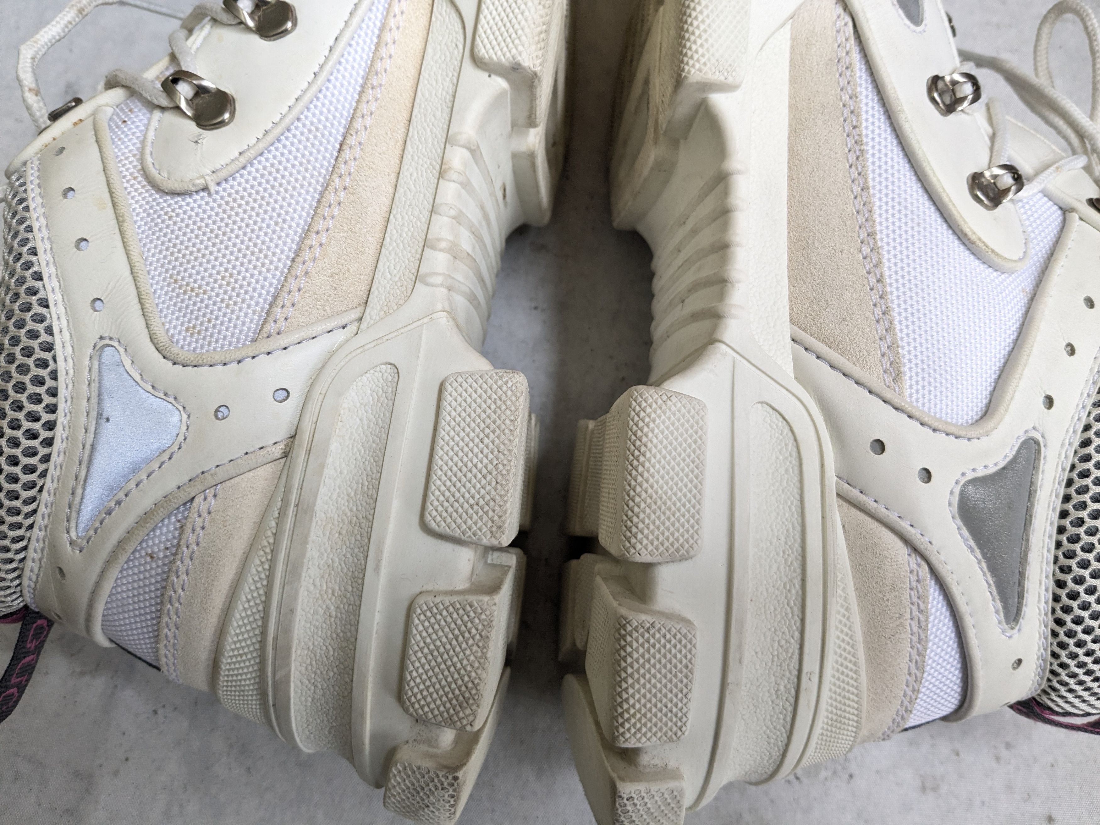 Gucci Gucci Flashtrek Sneakers White 11 Low Tops Size US 11 / EU 44 - 13 Thumbnail