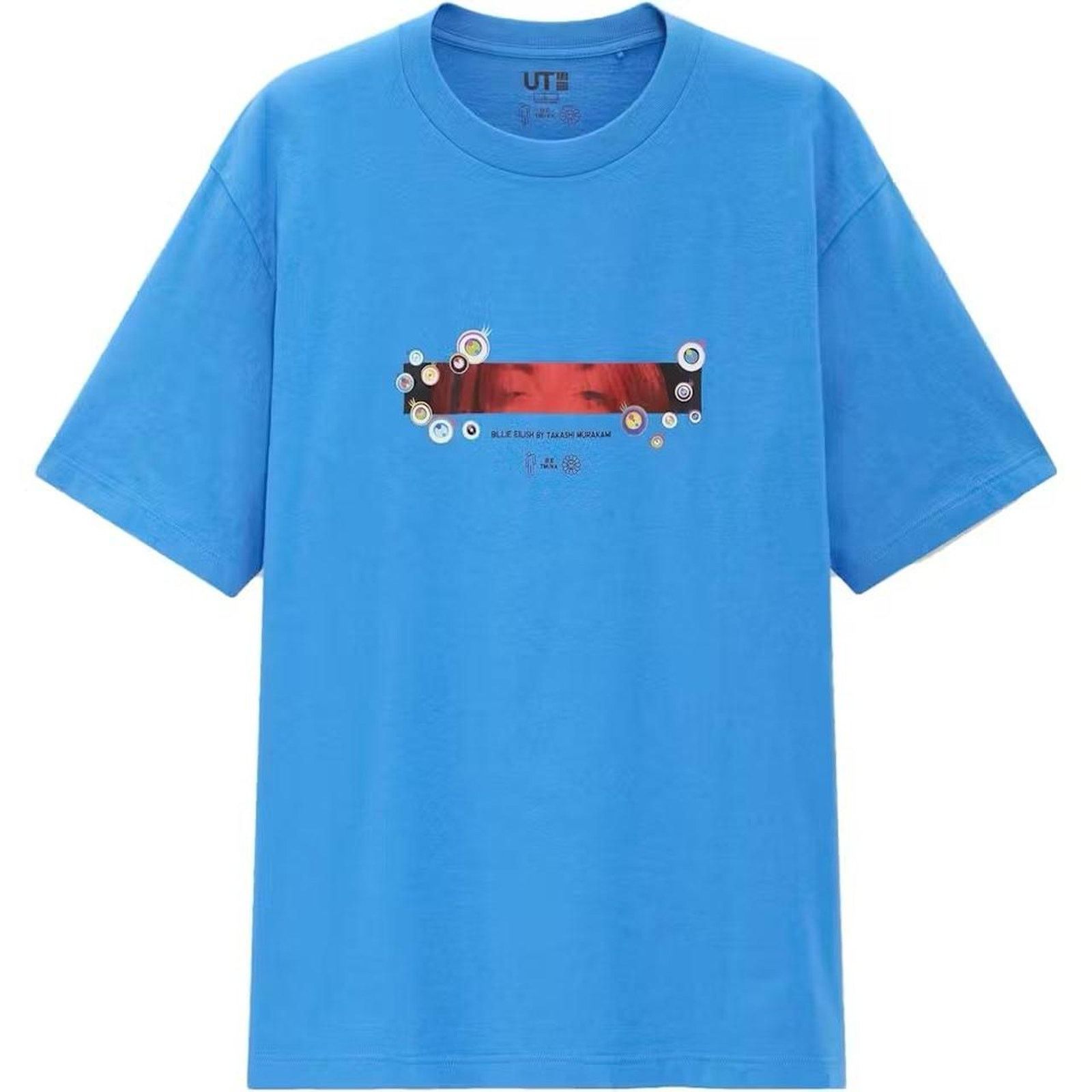 Uniqlo 🦋 Billie Eilish “Eyes T Shirt in Blue” XS Size US XS / EU 42 / 0 - 1 Thumbnail