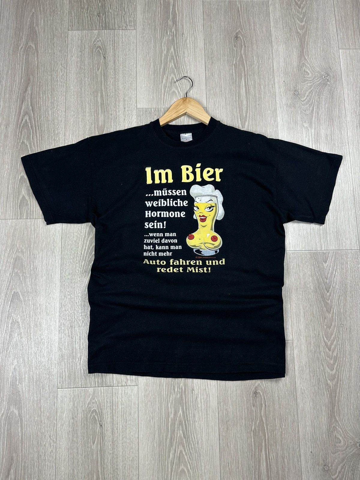 Vintage Beer T-Shirts Humor Vintage Crazy Logo Size US XL / EU 56 / 4 - 3 Thumbnail