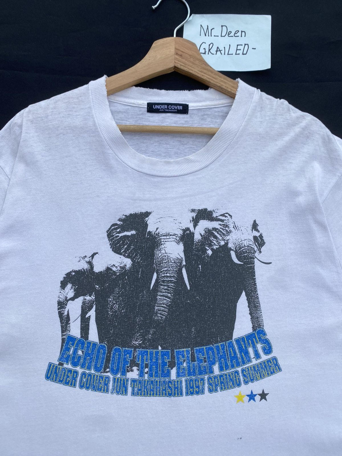 Jun Takahashi SS97 Undercover Jun Takahashi “Echo of the Elephants” Tee Size US L / EU 52-54 / 3 - 1 Thumbnail