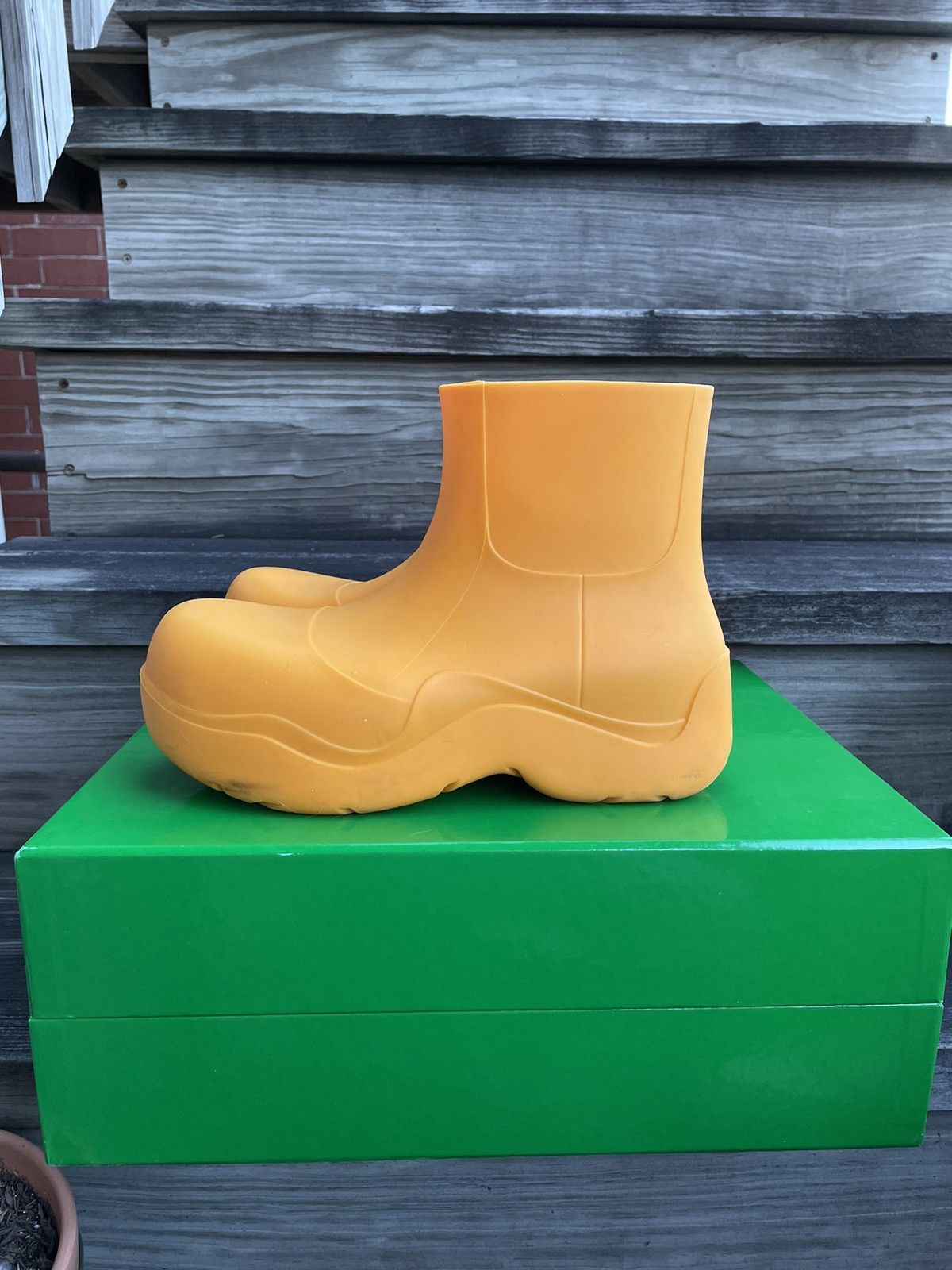 Bottega Veneta Puddle Boots Size US 8 / IT 38 - 4 Thumbnail