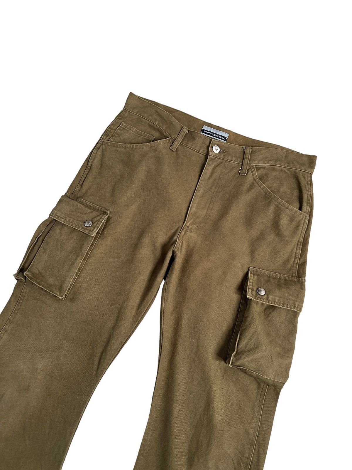 Avirex Avirex Curve Leg Cargo Pants Size US 33 - 4 Thumbnail