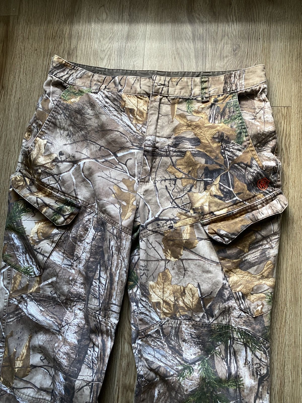 Realtree Real Tree Camo Cargo Pants Size US 34 / EU 50 - 4 Thumbnail