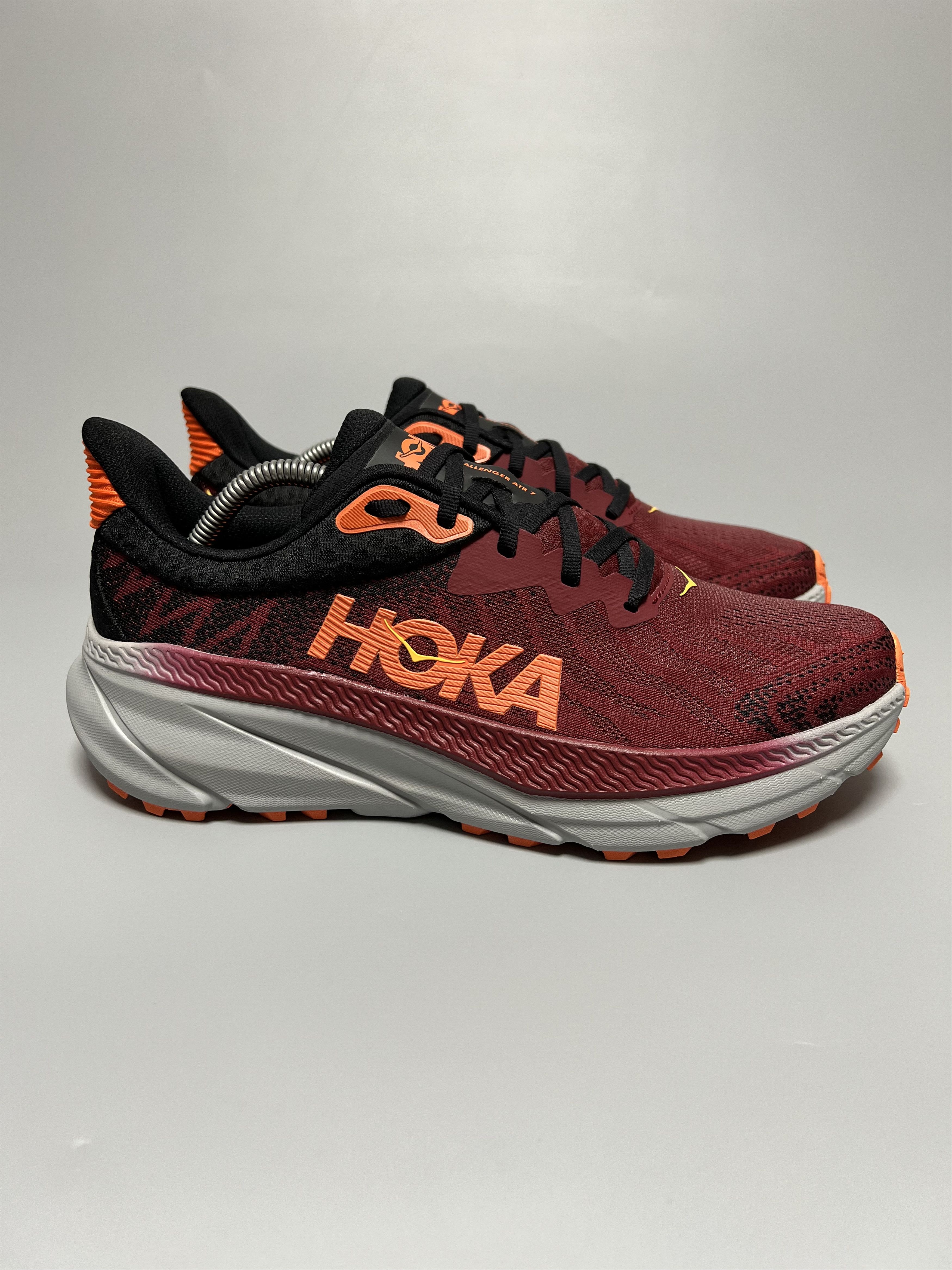 9D Hoka One One Challenger Atr7 Trail Running Shoes, Men's