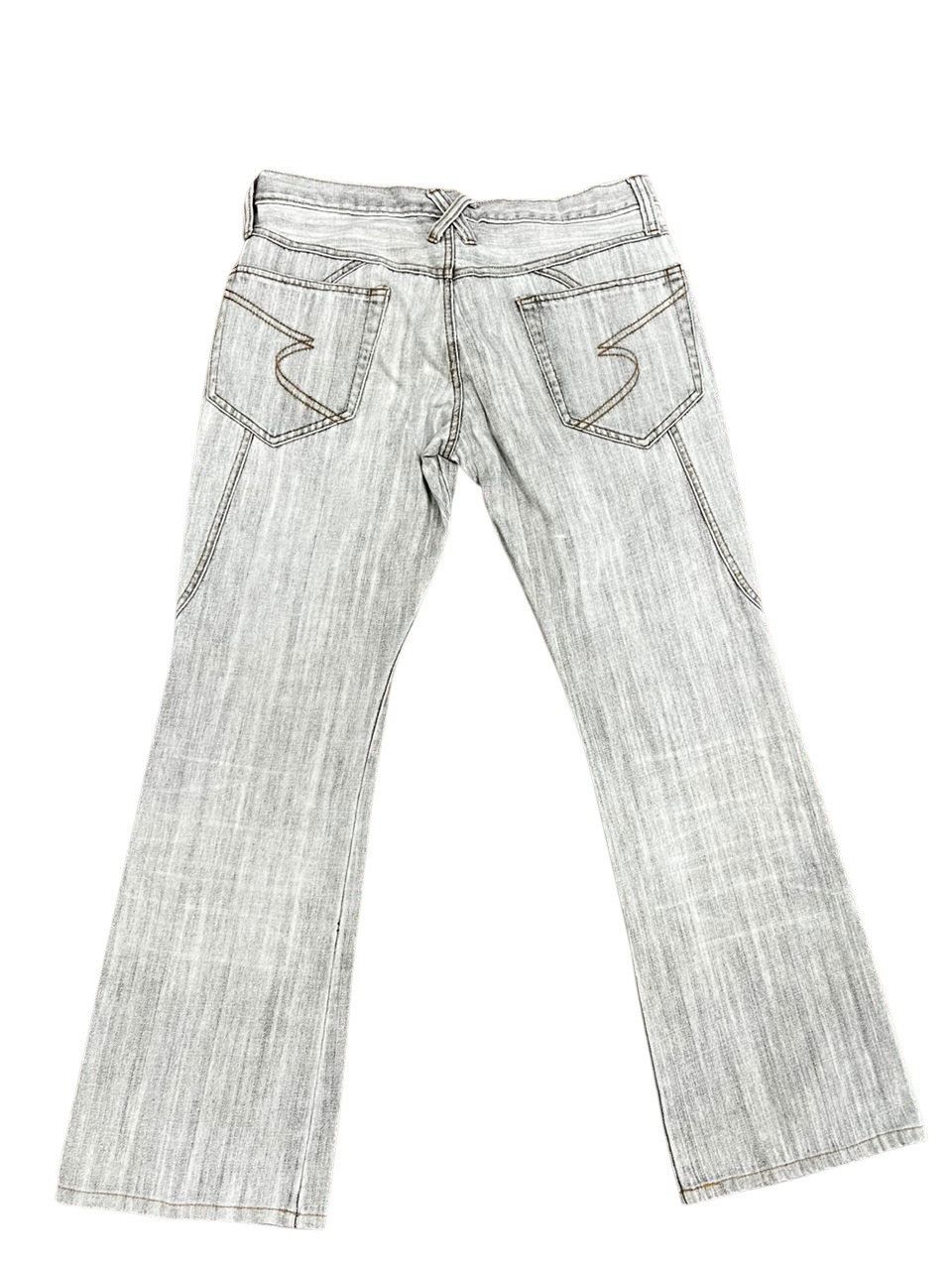semanticdesign Phyton Snake Skin Flare Semantic Design Jeans Size US 31 - 5 Thumbnail