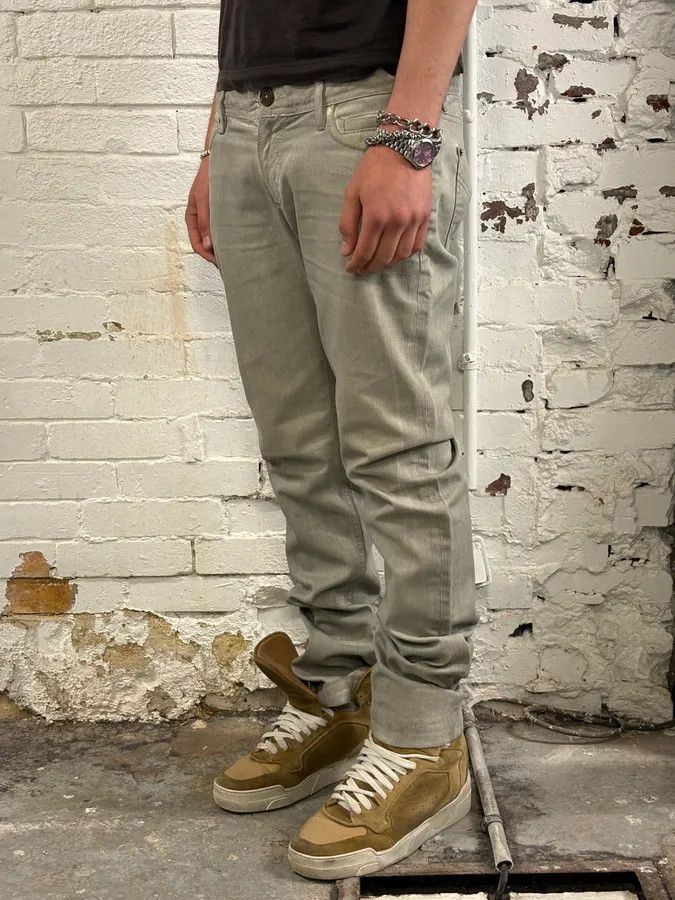 Dolce & Gabbana 2000s Dolce & Gabbana Grey Faded Denim Jeans Size US 32 / EU 48 - 2 Thumbnail