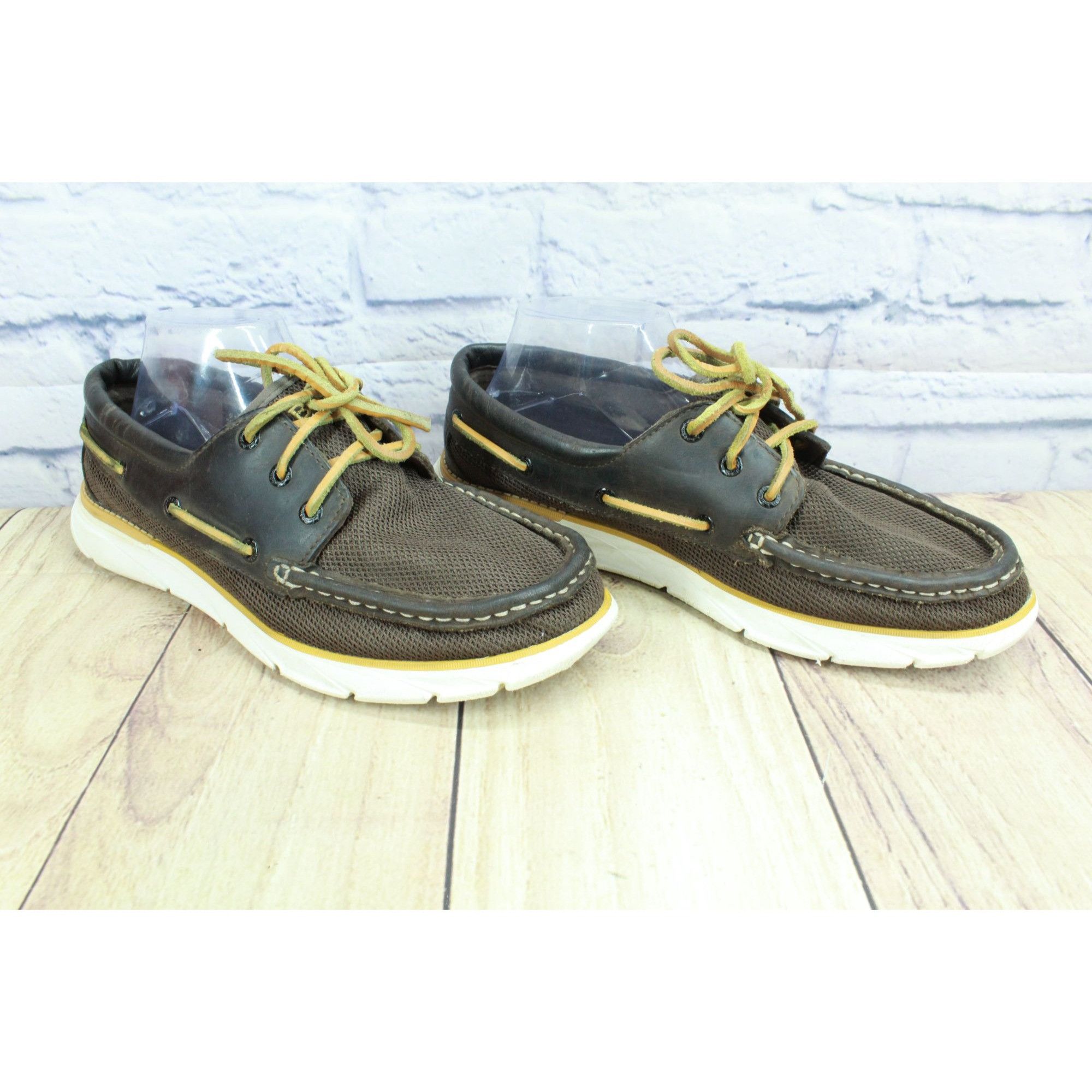 L.L. Bean LL Bean Kennebec Brown Mesh Boat Shoes Men's Size 9.5 M Size US 9.5 / EU 42-43 - 3 Thumbnail