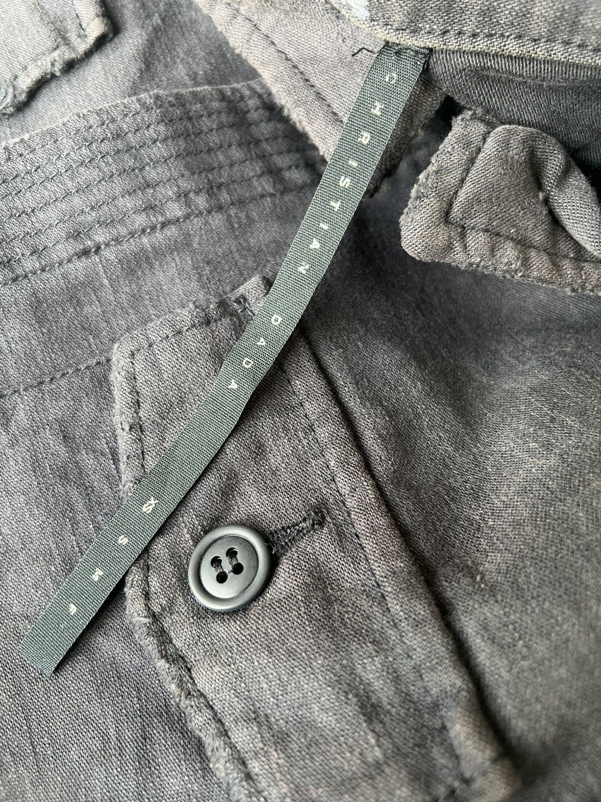 Christian Dada Christian Dada T-Rex Jurassic Herringbone Bondage Jacket Size US S / EU 44-46 / 1 - 10 Thumbnail