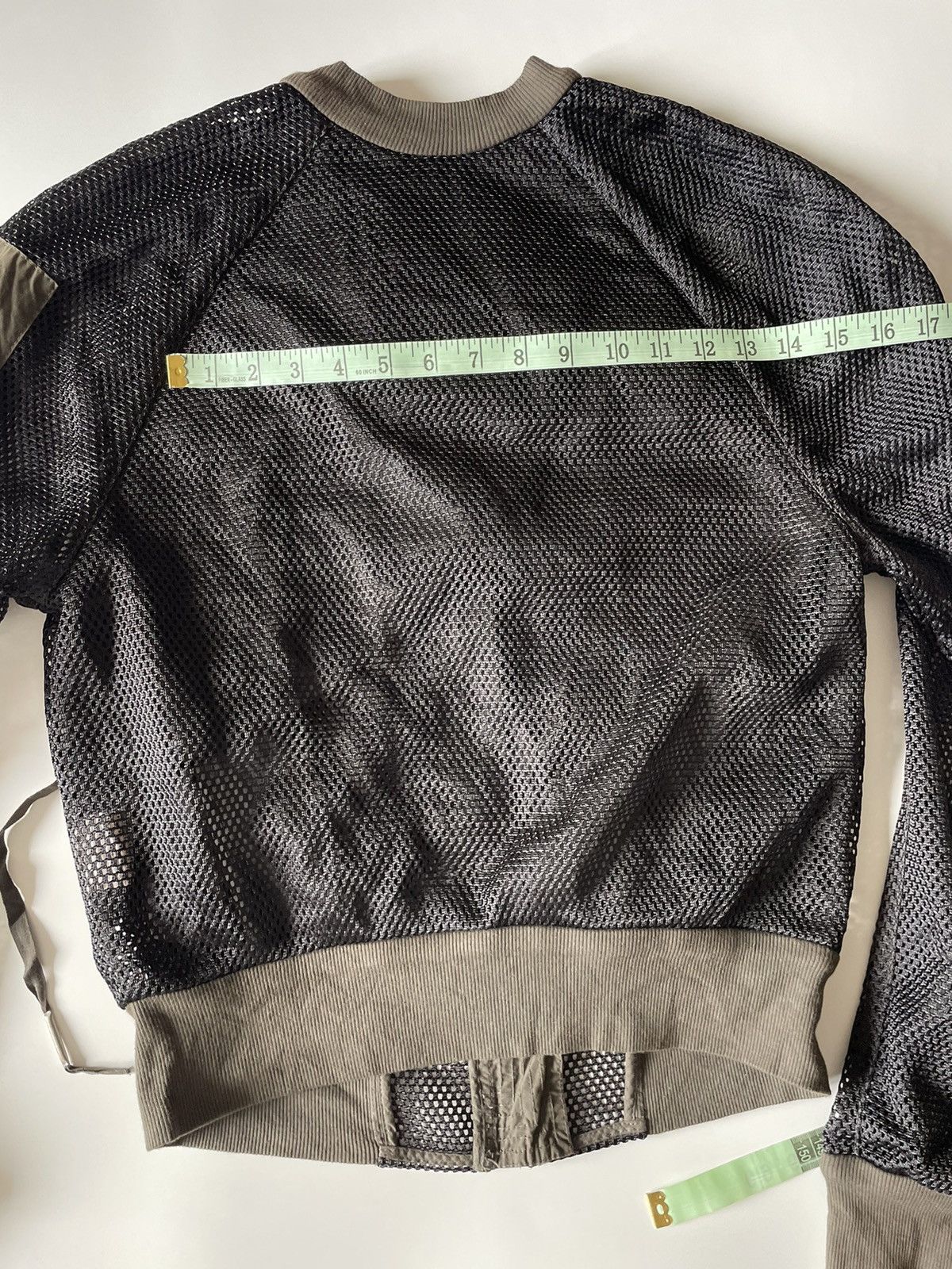 Silent By Damir Doma Silent by Damir Doma FW13 Fishnet Bomber Jacket Size US XS / EU 42 / 0 - 22 Thumbnail