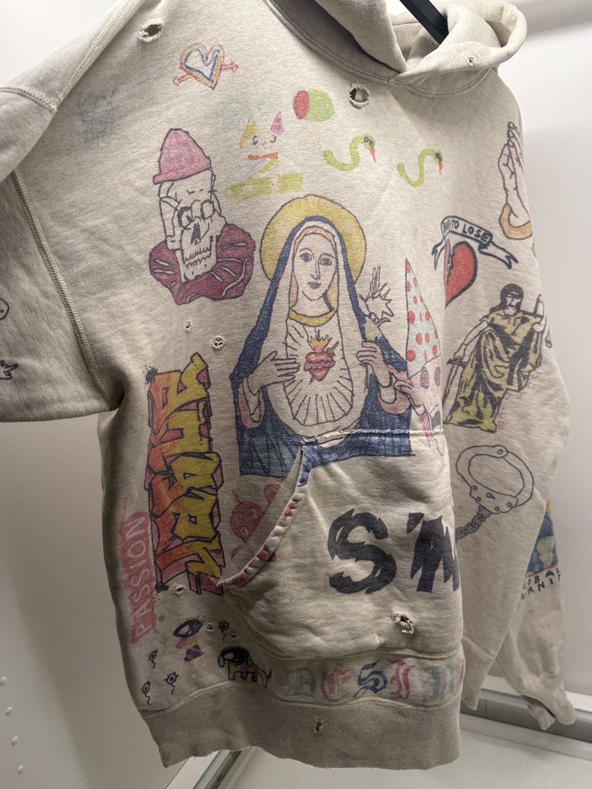 Saint Michael Saint michael Graffiti hoodie SS21 Rare Size US L / EU 52-54 / 3 - 4 Thumbnail