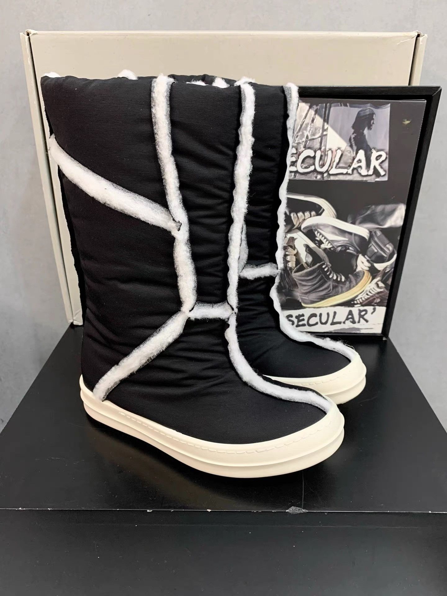 Rick Owens Rick Owens 21FW Raw Edge High Converse Boots K34 Size US 5 / IT 35 - 3 Thumbnail