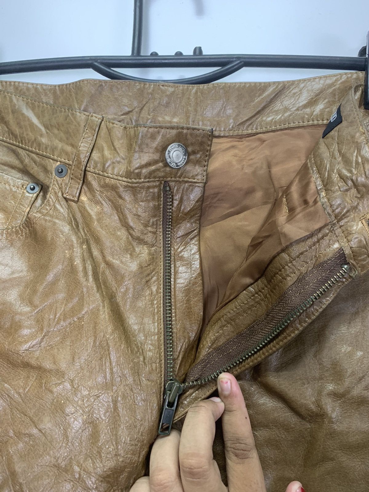 Genuine Leather × Tornado Mart Tornado Mart Leather Pant Size US 30 / EU 46 - 8 Thumbnail
